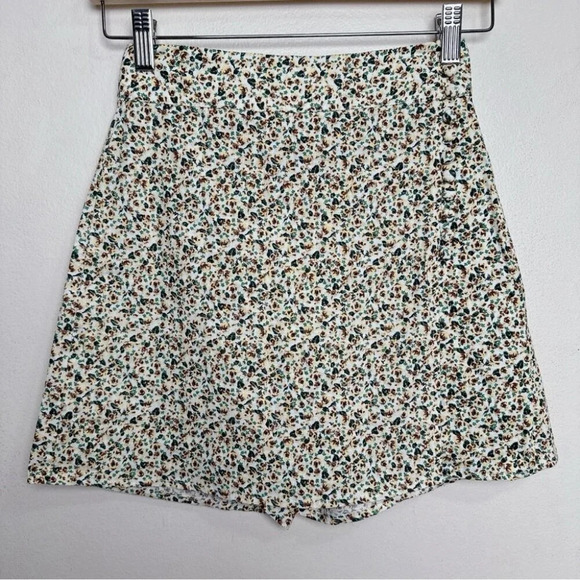 Zara Womens Xsmall Floral Ditsy Skort - Picture 2 of 11